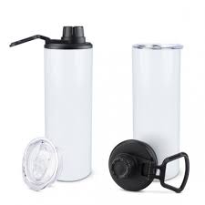 2 Lid 20oz Skinny Straight Tumbler